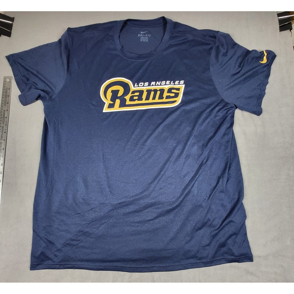 Nike Dri-FIT Los Angeles Rams Shirt Men 3XL Blue Matthew Stafford NFL Football